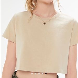 urban outfitters beige best friend tee